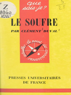 cover image of Le soufre